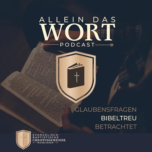 Allein das Wort - Glaubensfragen bibeltreu betrachtet cover art
