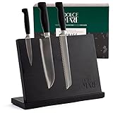 Dolce Mare magnetic knife block with extra strong magnet - XXL knife board for your kitchen knives...