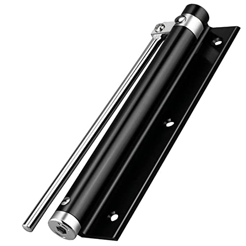 ZENG 2-Pack Adjustable Spring Door Closer - 304 Stainless Steel Surface Mounted Automatic Closer for Residential/Commercial Doors (20-40kg, 175° Max, Black) by zeng - Image 8