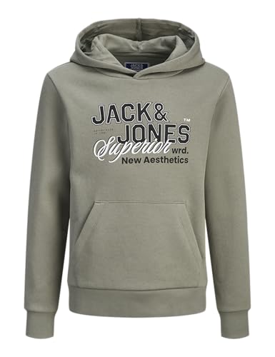 Sweat à capuche garçon JACK & JONES Jjelogo Noos Mni
