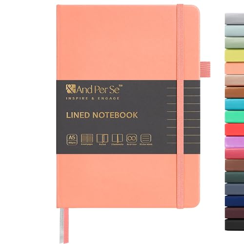 &And Per Se Lined Journal Notebook, 160 Pages, A...