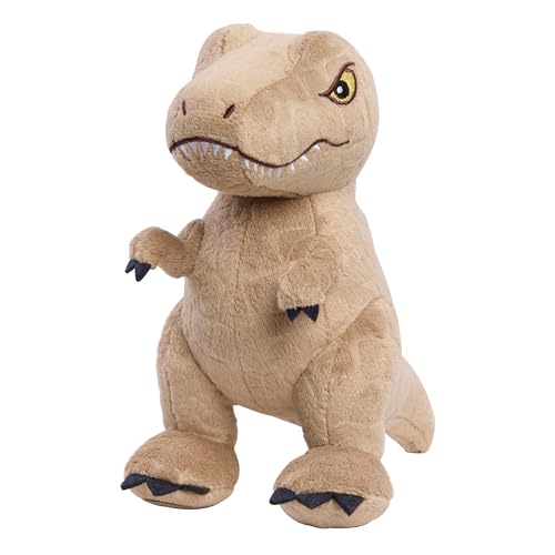 JURASSIC WORLD Rebirth Small Plush T. rex, 7 inch Tall Stuffed Small Plush Animal, Ages 3 and up