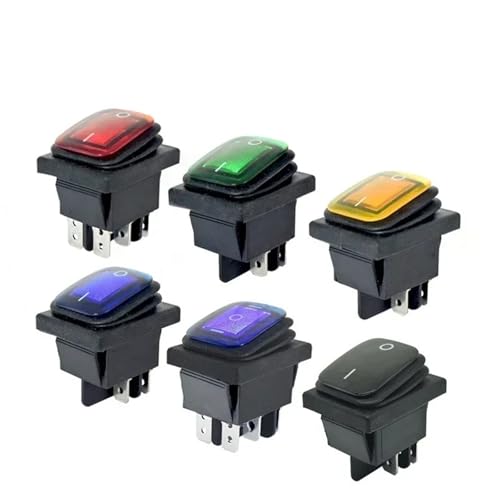 Interrupteur 12V pour tableau de bord auto résolvant les pannes électriques - 2