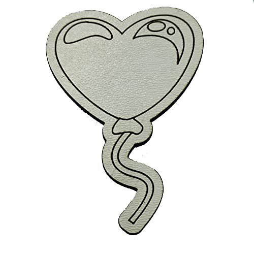 Imán personalizado de madera con forma de globo para marcar el