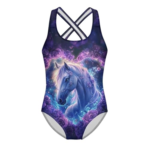 Hsternexy Maillot de gimnasia para niña, ropa de ballet clásica, body de danza, leotardo de gimnasia, yoga, mono, ropa de ballet, entrenamiento, traje deportivo, gimnasia, ropa de danza, azul oscuro