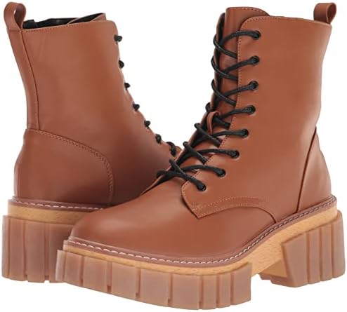 Madden Girl Women's Philly Fashion Boot, Cognac Paris, 5.5 | Image 6