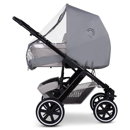 Pram 4 saisons gris évite les secousses pour le sommeil de bébé - 4