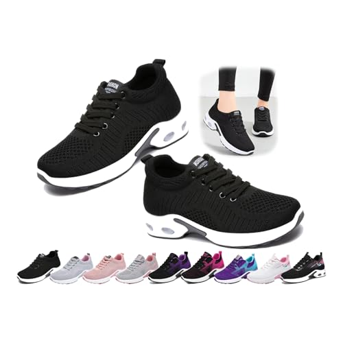 Women's Casual Sneakers Bowling Shoes Women Orthopedic Walking Shoes Slide Soft Sole Breathable Lightweight Mesh Athletic Slip on Sneakers