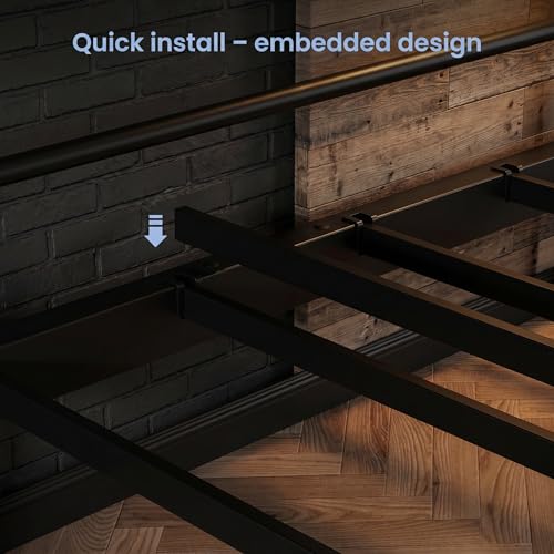 Bunk Bed with Power Outlet and LED Lights