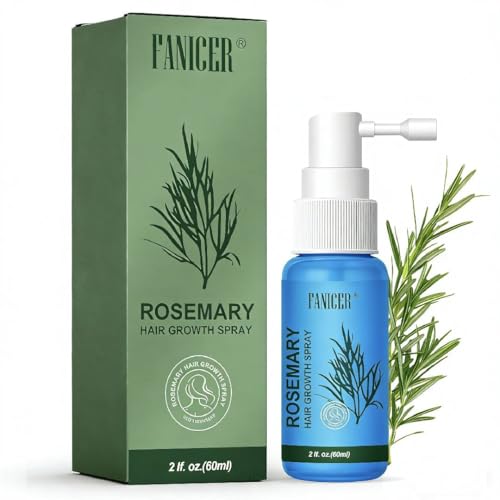 #rémunéré #Amazon<br>Serum Pousse Cheveux Spray à Huile Essentielle De Romarin Pour La Croissance Des Cheveux pour les Femmes et les Hommes (40ml)