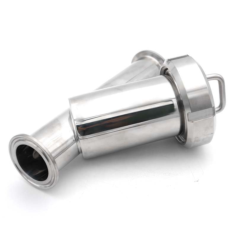 Filtro de tubería industrial tipo Y con abrazadera Tri Clamp para líneas de 51mm 4