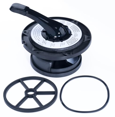 Sharutia SPX0714BA Key Cover and Handle Assembly Compatible with Hayward SP0714T Variflo Top- Mount MultiPort Valves, Pro Series, VL, HCF and S200 Series Sand Filter System S210S, S220T2 by Sharutia - Used condition - US$43.49