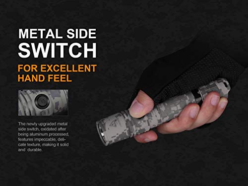 Fenix Pd35 V2.0 Edition V2 1000 Lumen Cree Xp-L Hi V3 Led Tactical Flashlight With Edisonbright Bbx3 Battery Carry Case (Digital Camo) #TOP3