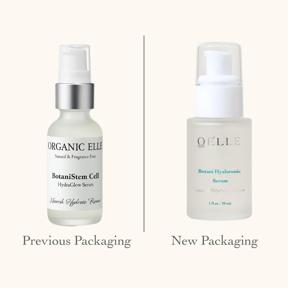 Serum – Botani Hyaluronic, Organic Anti-Aging Face Serum with Plant Stem Cells, Botanical Hyaluronic Acid & Vitamin C & Vitamin E – Hydrating, Brightening & Firming for Radiant Skin - Image 8