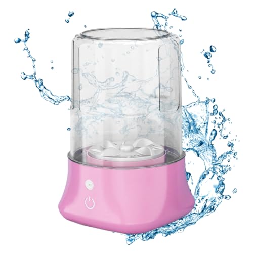 XUQEAYWD 下着洗濯機 - 衣類洗浄機 2000mAh | 充電式コンパクト洗濯ツール 靴下 旅行 キャンプ 子供用 持ち運び可能