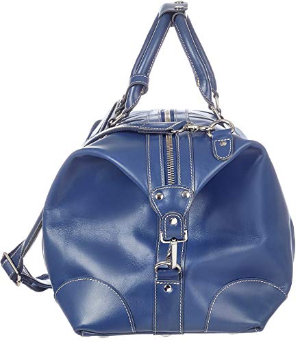 Viosi Genuine Leather Travel Duffel Bag | Oversized Weekend Luggage | Buffalo Leather Duffle Bag For Men / Women | Sports Gym Overnight Carry-On Bag | Great Gift Idea - Thumbnail 3