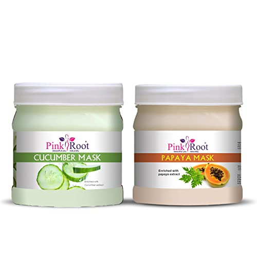 Image of Pink Root Cucumber Mask 500gm with Papaya Mask 500gm