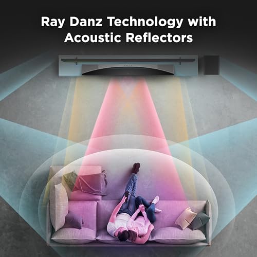 Image of TCL Q75H Q Class 5.1.2 Channel Soundbar with Dolby Atmos, DTS:X, Ray Danz Technology, Wireless Subwoofer, and Bluetooth Music Streaming