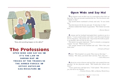 Laughter the Best Medicine: More Than 600 Jokes, Gags & Laugh Lines for All Occasions (Laughter Medicine)