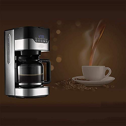 Cafetera de Goteo Automática con Panel Táctil y Temporizador