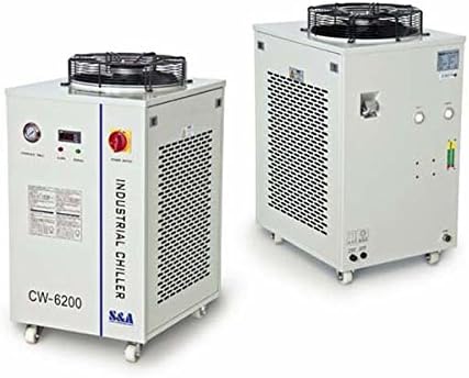 Industrial Water Chiller Cool 100W solid-state laser 22KW CNC spindle CW-6000AN