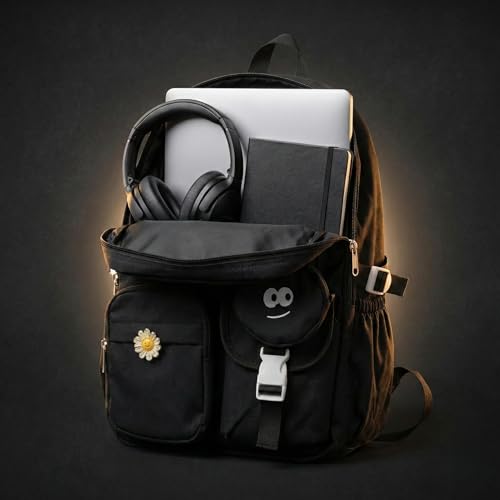 Image of 26Litre School Bag Water-Resistant Laptop& Travel Backpack - Unisex Large 19 Inches Multipurpose Travel Backpack for Boys & Girls, Men & Women
