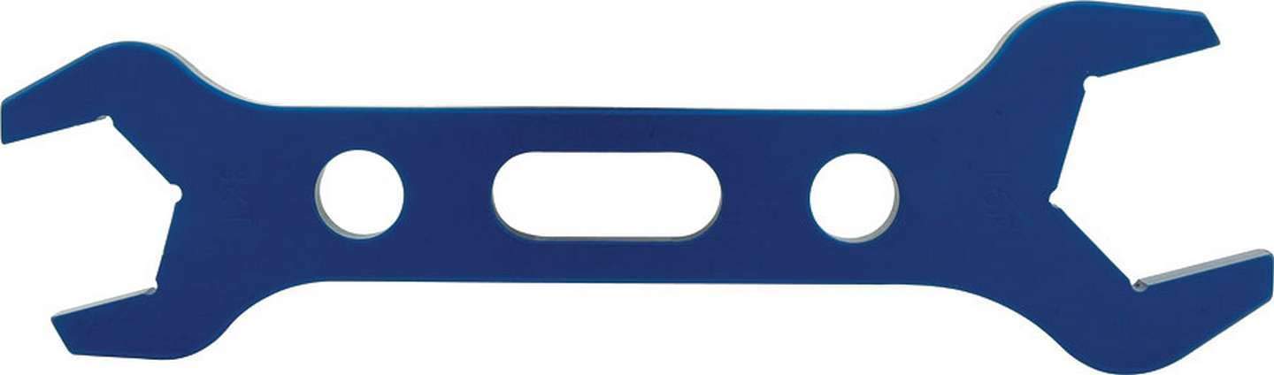 Allstar Performance ALL11134 Blue -12/-16 Fitting Double-Ended Aluminum Wrench