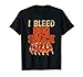 Gril à sauce humoristique avec inscription « Meat Smoking I Bleed » T-Shirt