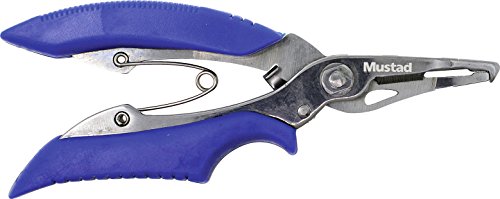 Mustad Braid Cutter/Split Ring Plier 5" 24 Piece Bucket Fishing Terminal Tackle (1 Pack), Multicolor, 5