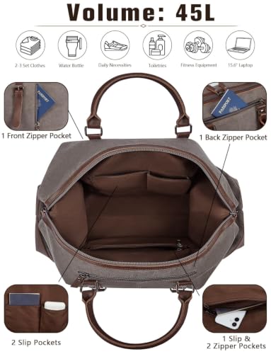Custom Mens Travel Canvas Duffel Bag