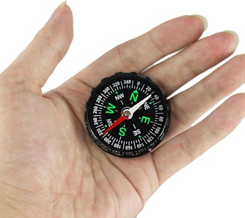 Mini brújula portátil para navegación al aire libre miniatura 7