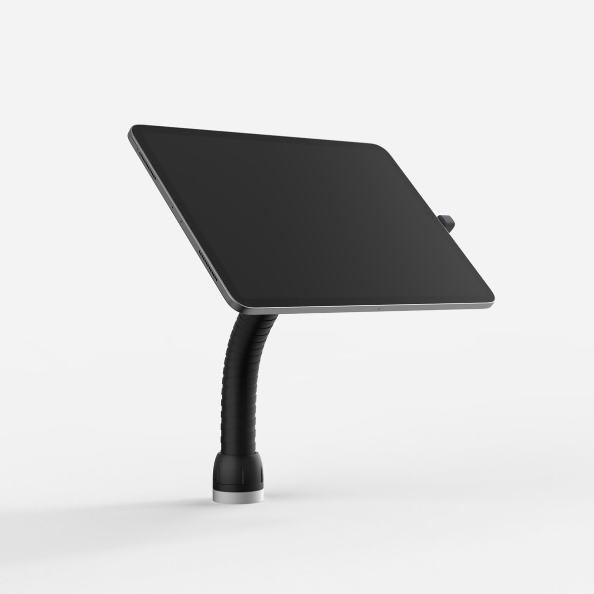 BOUNCEPAD Core Flex - sichere Tischhalterung mit flexiblem Schwanenhals kompatibel mit iPad und Tablet (schwarz)
