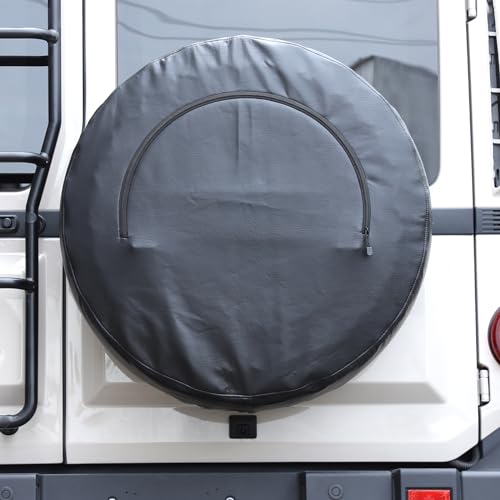 YANER Kofferraum-Ersatzreifen-Abdeckung, kompatibel mit Ineos Grenadier 2020–2024, Ersatzreifen-Abdeckung, Leder-Rad-Softcover