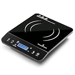Portable Induction Cooktop - Single Burner Induction Hot Plate - Safe, Fast Heating for Gourmet Cooking - Sleek Design with Touch Controls - Energy Efficient Home Food Preparation (Black)
