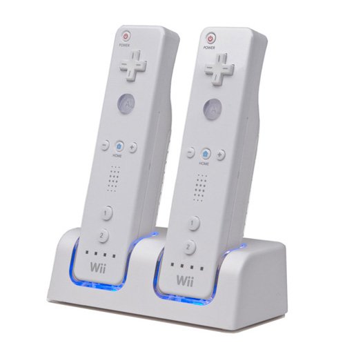 Lithium-Ion Dual Charging Dock for Nintendo Wii Remote