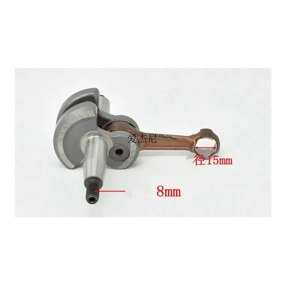 Cigüeñal Compatible con Motor TJ45 TJ45E, desbrozadora, Perforadora, Taladro, reemplazo de cigüeñal.