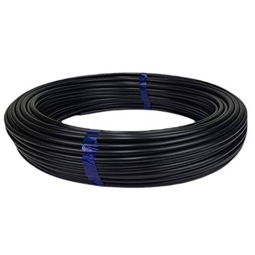 Polyethylen Schlauch 25m 8/6mm - Druckluftschlauch & Pneumatikschlauch schwarz flexibel für industrielle Anwendungen temperaturbeständig und kälteräsistent