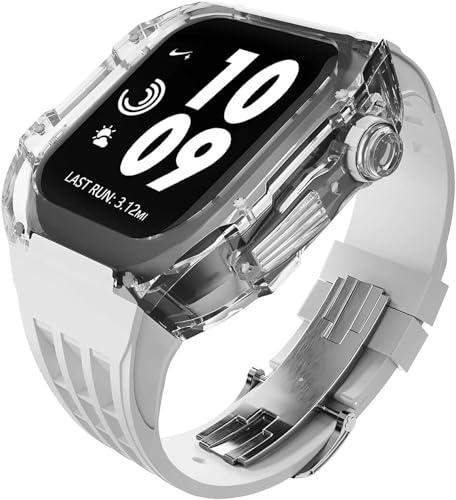 CEKGDB X͓vP[X + o[vXgbvCLbgAApple Watch ohEg 8 7 6 5 4 SE 44 ~[g 45 ~[g 49 ~[g DIY AbvO[hp(Style26,45MM)