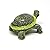 ZOOCRAFT Ceramic Land Tortoise Turtle Figurine Hand Painted Porcelain Miniatures Garden Decor Collectibles