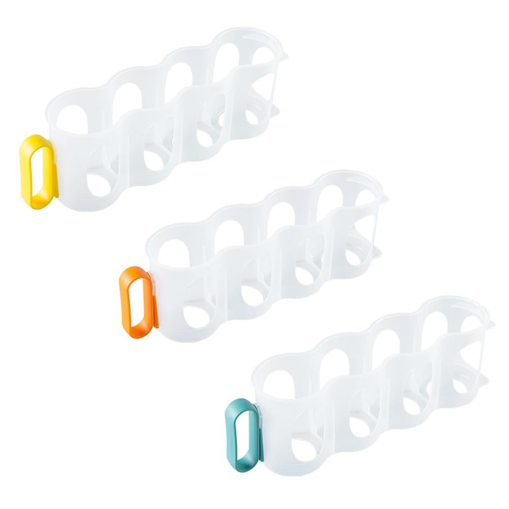 Gatuida 3 soportes para latas para refrigerador, organizador y dispensador de latas de refrescos, almacenamiento de bebidas para refrigerador de cocina, soporte para latas de bebidas de despensa