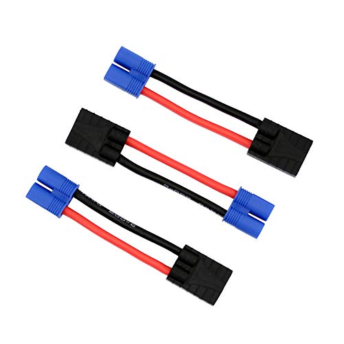 Adaptador conector TRX hembra a EC3 macho 3 unidades miniatura 3