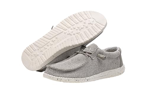 HEYDUDE Men's Wally Funk Mono | Men's Shoes | Men Slip-on Loafers | Comfortable & Light-Weight