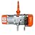 Prowinch 2200 lbs 1 Ton Electric Chain Hoist with Remote Control 110V- 20 ft Lifting Height, 1 Speed, Single Phase Overhead Crane with G80 Chain, H2 Duty for Ceiling Hoist, Warehouse, Garage, Attic