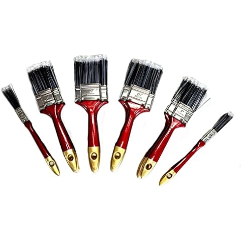 NMTech 10pcs Paint Brushes, Professional Paint Brushes for Wall Paint, Premier for Architects, Furniture Paint with Soft Bristles, Gloss Paint Brush (5 different size Paint Brush) Cover
