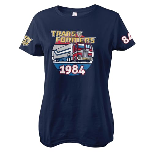 T-Shirt Transformers Femme Optimus Prime of 1984 vêtement pop culture rétro