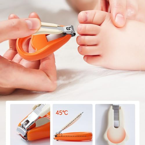 Coupe-ongles pour bébé kit manucure complet avec ciseaux lime et pince