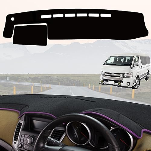 �g���^ �n�C�G�[�X Hiace 200�n 1.44 �W���� 2004�N8��~ �Z���T�[�z�[���t���ɑΉ� �_�b�V���{�[�h�J�o�[ �ی�}�b�g ���Ă��h�~ �h�� �ϖ��� �h�� �ϔM�� ��p�Ԑ�p �����p�[�c ���̈ʒu�͎Ղ�Ȃ� �E�n���h��, �p�[�v��
