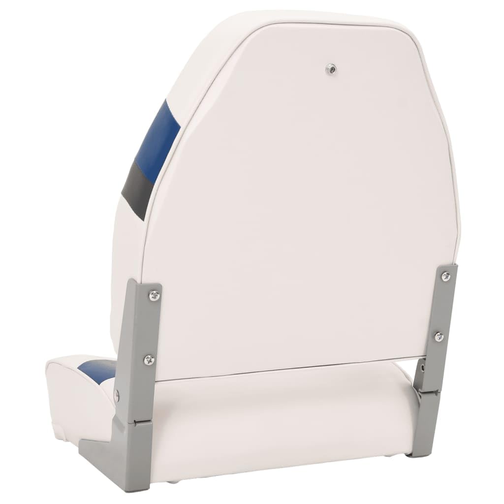 Lechnical Sedile per Barca con Schienale Alto Pieghevole 44x38x55 cm-4012130