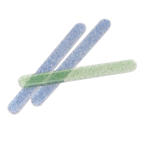 WOFASHPURET 3個 爪やすり ファイル マニ 研磨 ナノガラス ランダムカラー