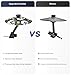 Car Cymbal Air Vent,Mini Car Drum Crash Cymbal Set with Mini Drum Stick & 2 Finger Cymbals,Fun Dashboard Instrument, Fun Gfit,Universal Fit for Most Cars (Skull)